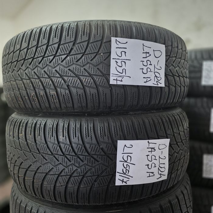 4x 215/55/17 M+S LASSA SI NEXEN 2024 si 2021 Stare excelenta