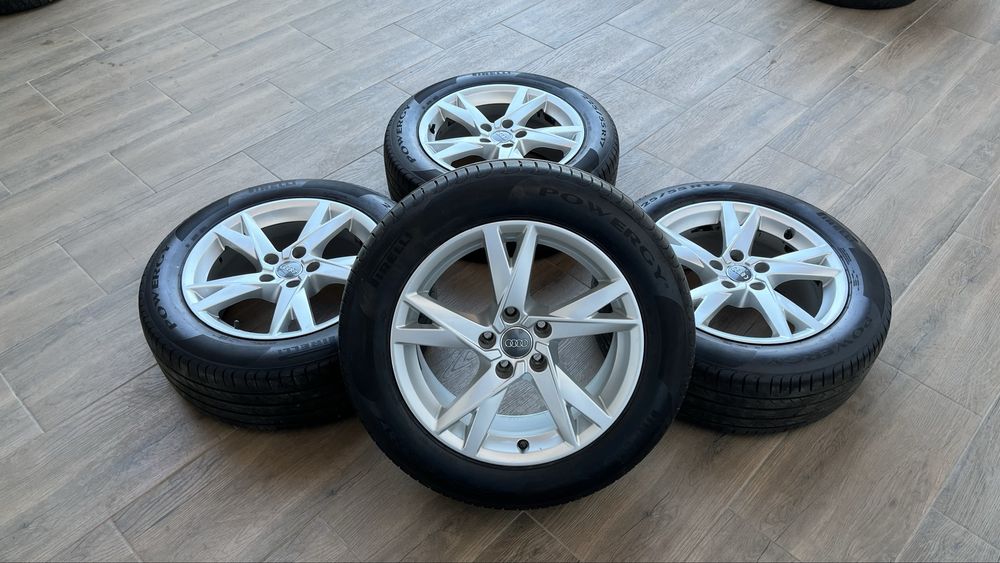 Jante Audi R17 Anvelope 2024 vară/Roți Audi A4(B8,B9) A5 A6 Q5 Pirelli