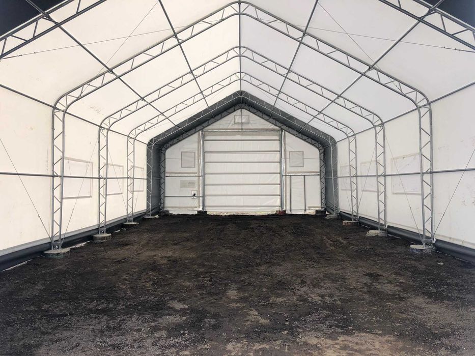 Cort pentru depozit 9,15x18,3x6 1 m,depozitare marfa,cort industrial