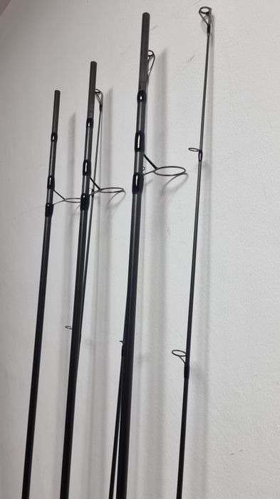 3 Lansete FL FLX10 Carp 3.90 3.75Lbs + 3 Mulinete PRO FL MT 14000