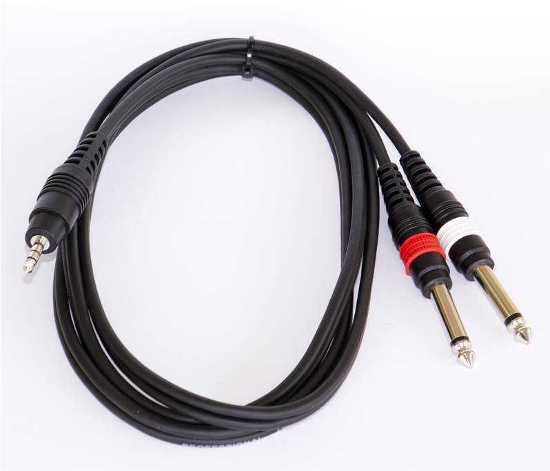 Кабель AUX mini jack - 2RCA 3RCA удлинитель\кабель 2jack 6.3мм 3.5мм