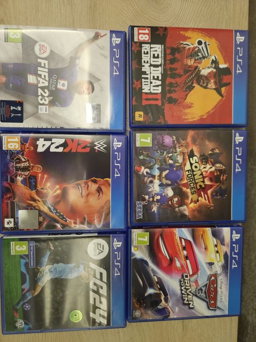Игри за ps4 fifa , sonic  и други