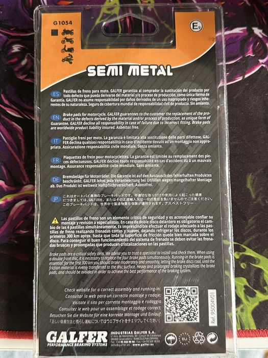 Placute Frana Galfer KH377 - FD336G1397