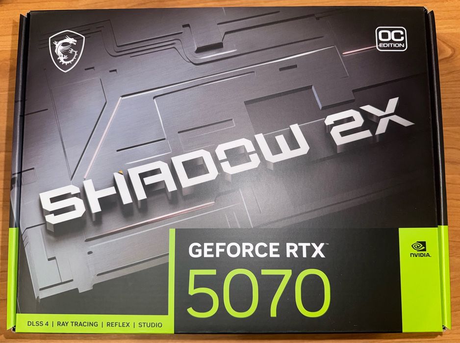 НОВА видео карта RTX 5070 12gb