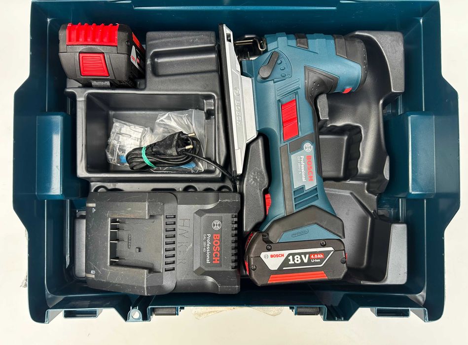 BOSCH GST 18V-Li S - Aкумулаторен прободен трион 2x18V 4.0Ah като нов!