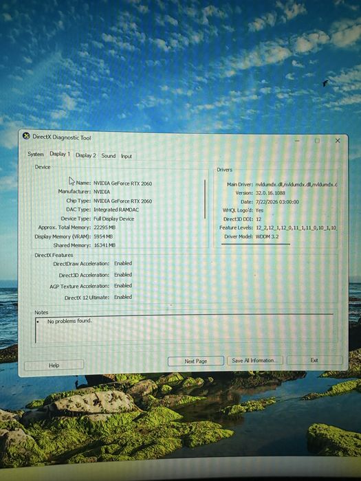 PC gaming i5-8400 16gb ddr4 rtx2060 !