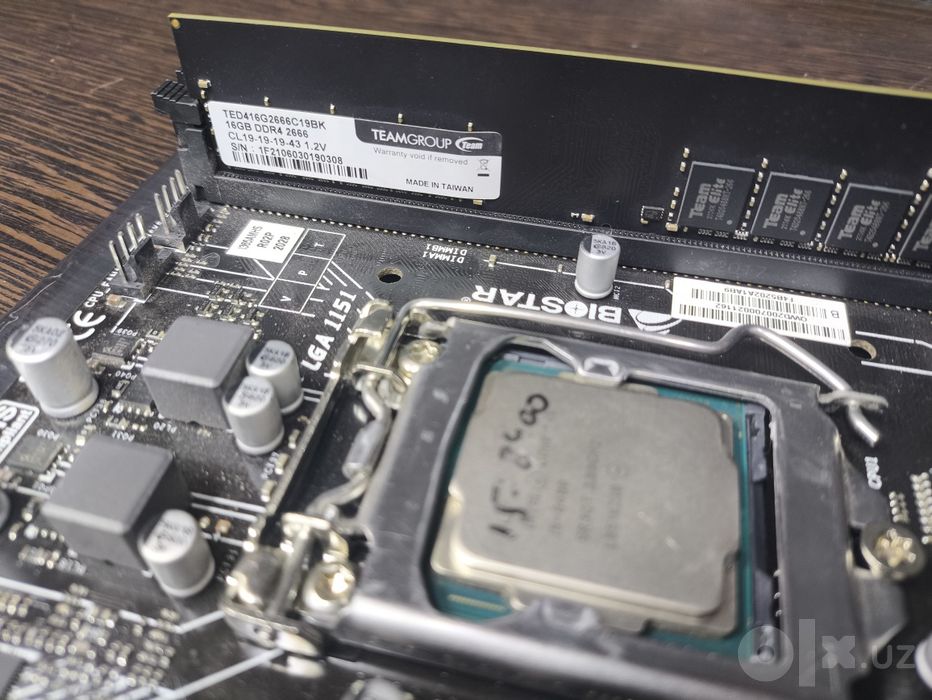 Biostar B365+i5 8400+16Gb