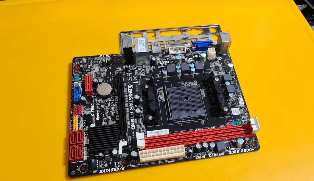 855S.Placa De Baza Biostar A78MD,2xDDR3,Socket FM2+