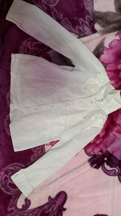 Рубашки белые школьные на девочку