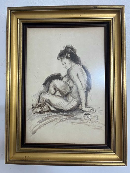 Tablou vechi/Gian Petro Restellini(1895-1978)!