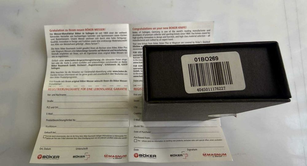 джобен нож Böker Plus Kwaiken Flipper 01BO269