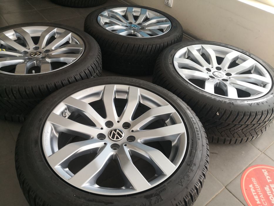 5х112 фолксваген шкода 5x112 volkswagen vw skoda 245 45 18 цола джанти