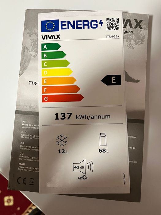 Frigider Vivax inaltime  85cm