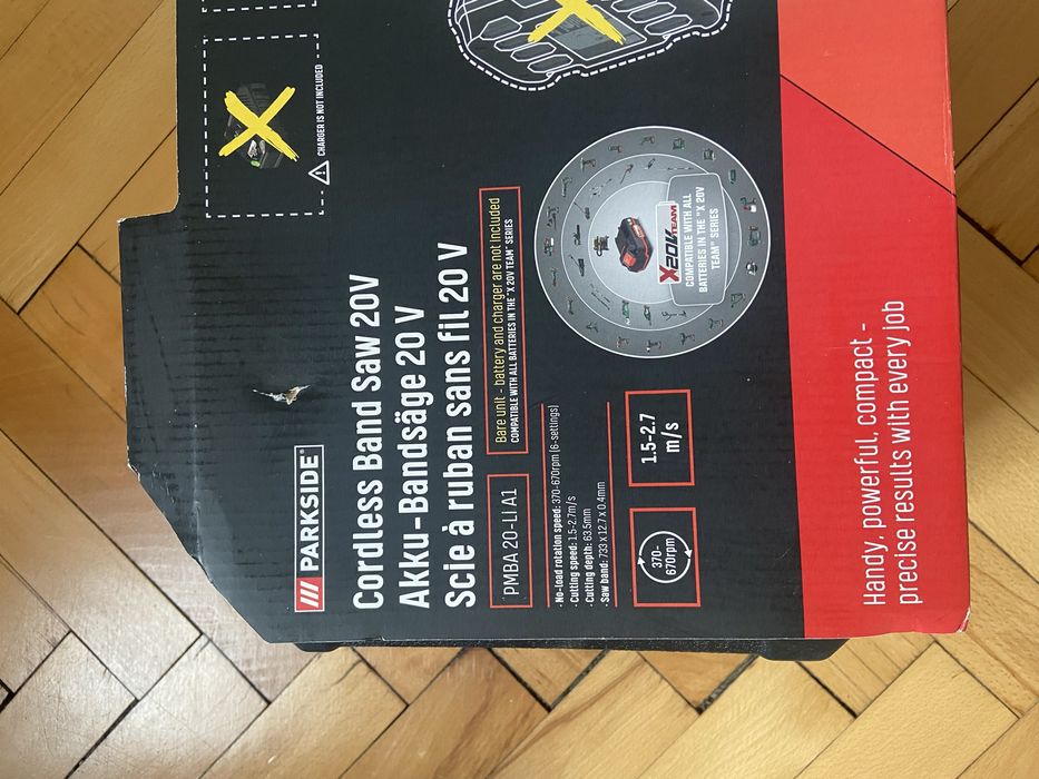 Банцинг за метал Parkside