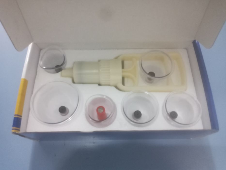 Набор вакуумных банок состояние хорошая.