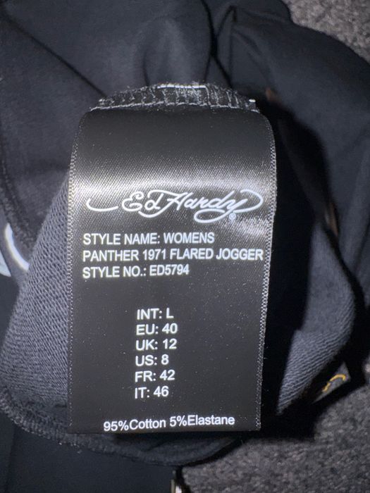Ed Hardy Regular Панталон '1971' в Черно