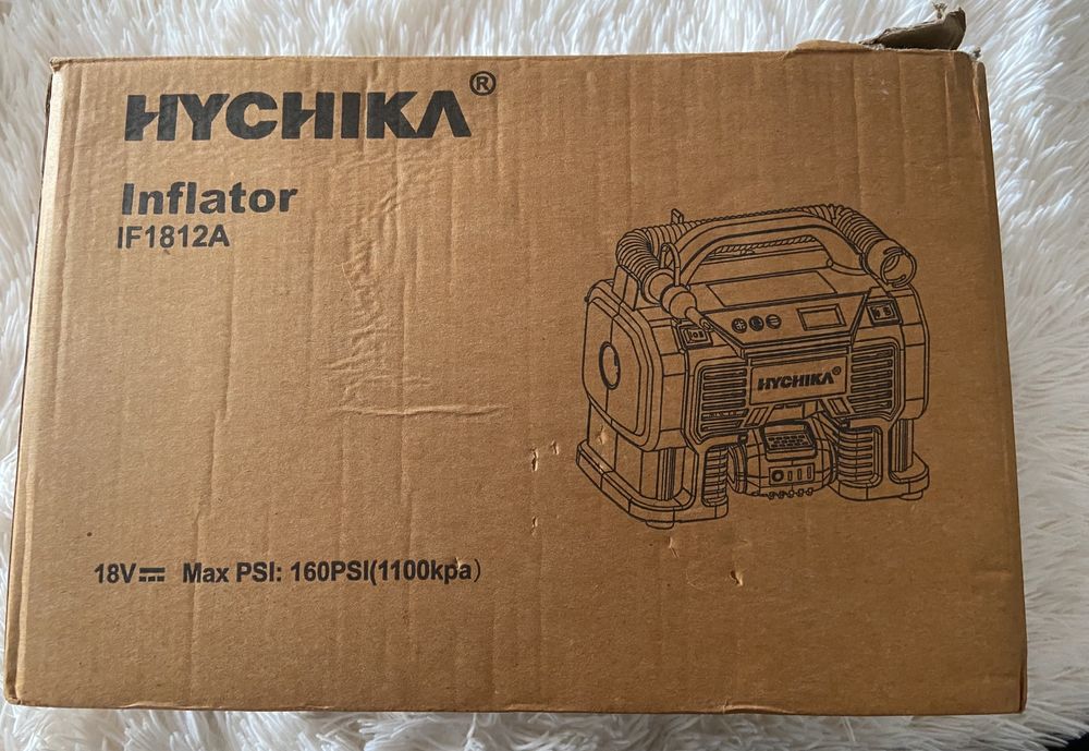 Compresor de aer 12V umflator anvelope, umflator portabil