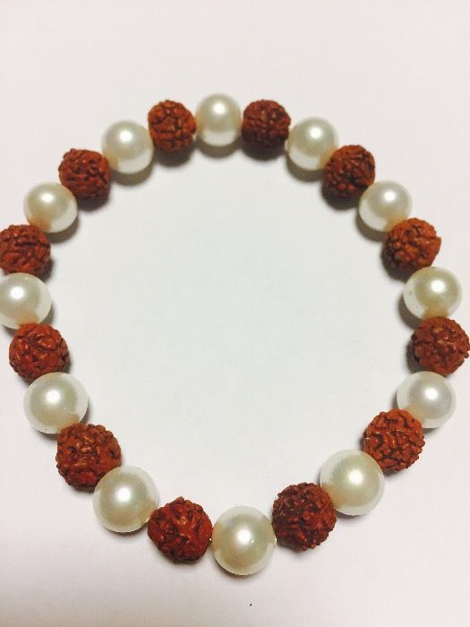 Bratara Rudraksha, Autentica , cu 5 Mukhi, Unisex la Promotie!!