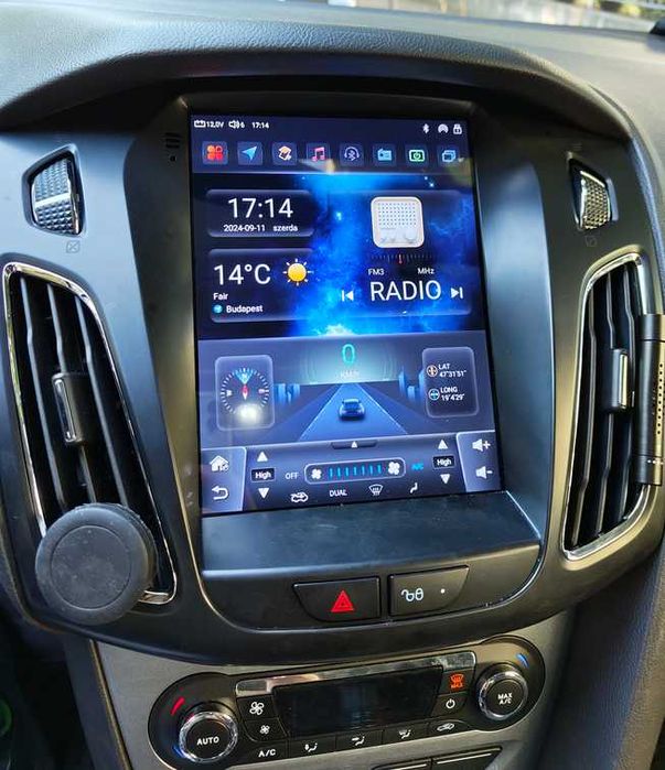 Ford Focus 3 2011 - 2019 9.7 Мултимедия Навигация Android