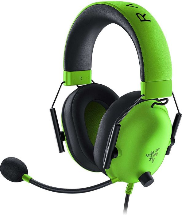 Гейминг слушалки Razer - Blackshark V2 X, Green