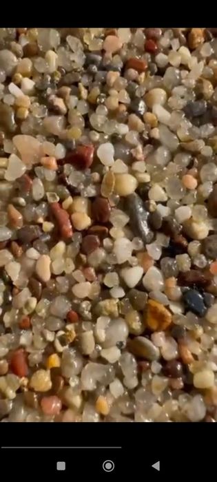 Камень галка крошка белый черный красный