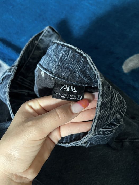 Blugi Zara Albastru inchis