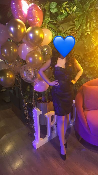 Вечернее платье с корсетом