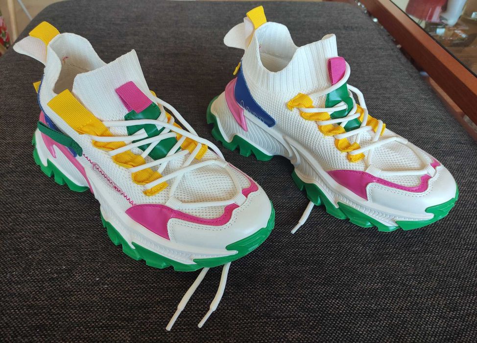 Adidasi Dama Multicolori marimea 40