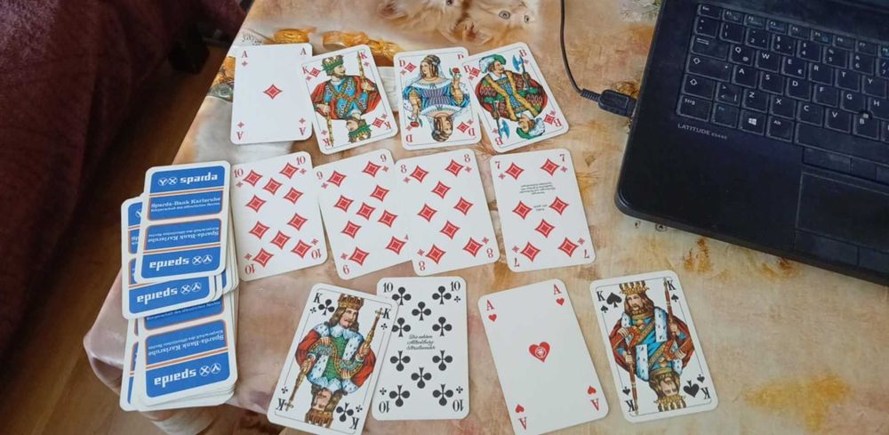 Стари карти за игра, оригинални немски