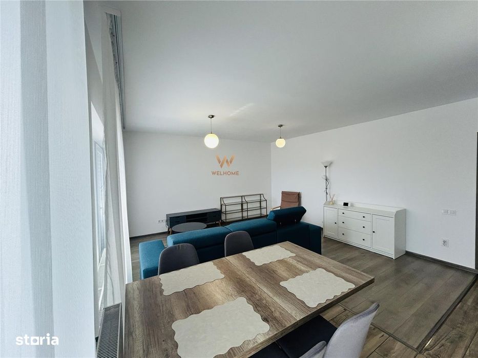 Apartament 3 camere, balcon mare, mobilat, Etaj 12 - 2 locuri de parca