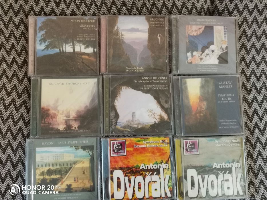 Аудио CD классической музыки.