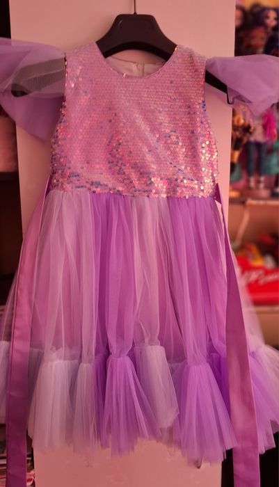 Rochiță elegantă fete 6-7 ani!