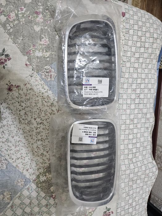 Продам  радиаторный решетку на БМВ 3 .