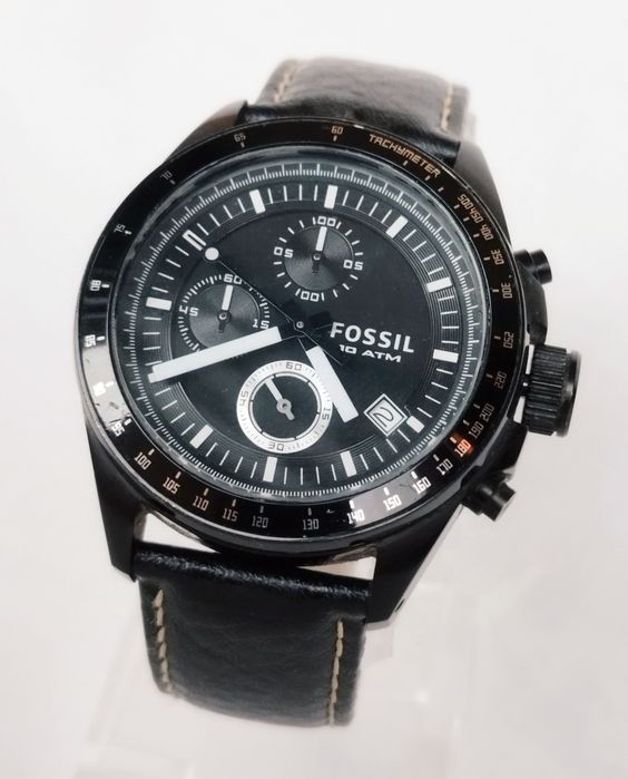 Ceas bărbătesc Fossil CE26011E, cu quartz, din otel inoxidabil.