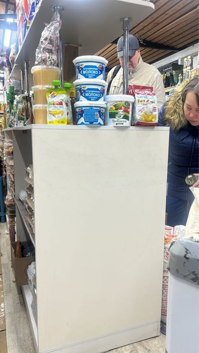 Полка шкаф белый