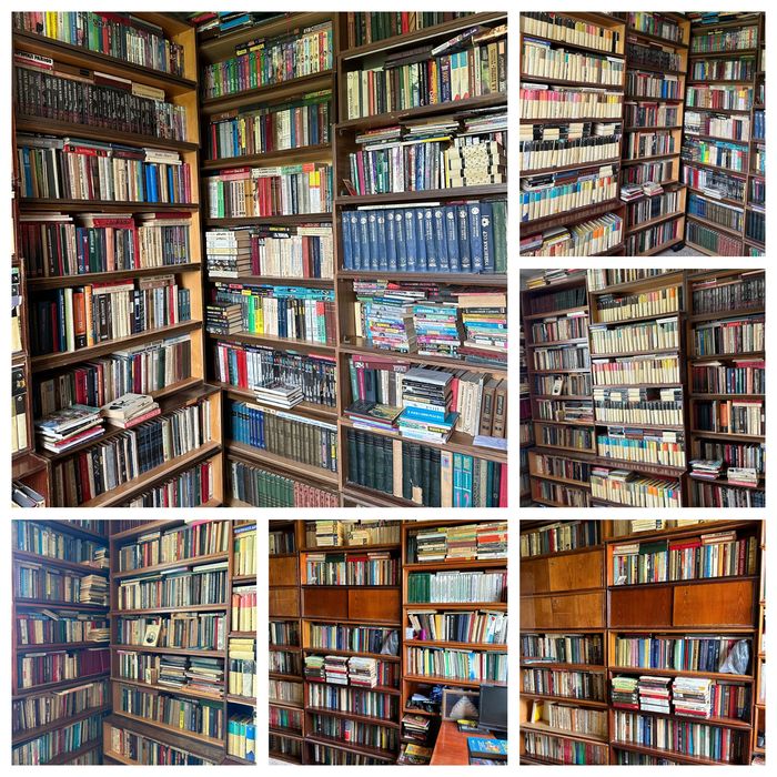 Книги продаются в большом количестве.