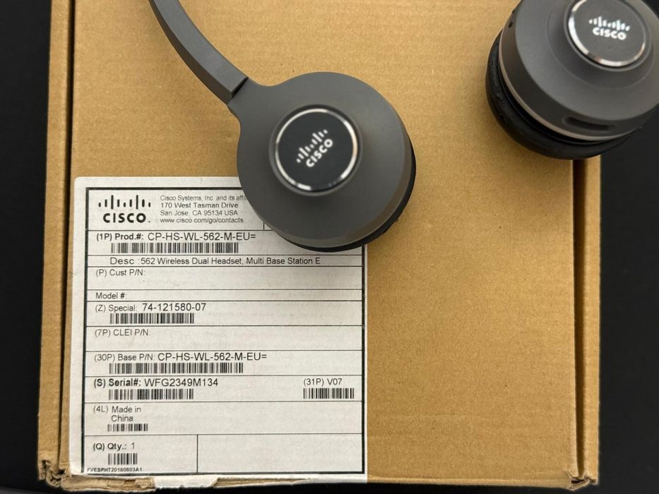Casti Cisco Wireless Dual Headset Multibase Station EU