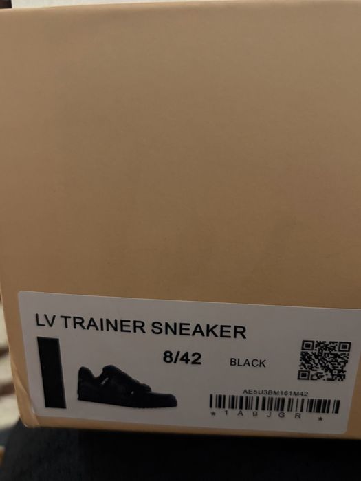 Louis vuitton LV trainer negru