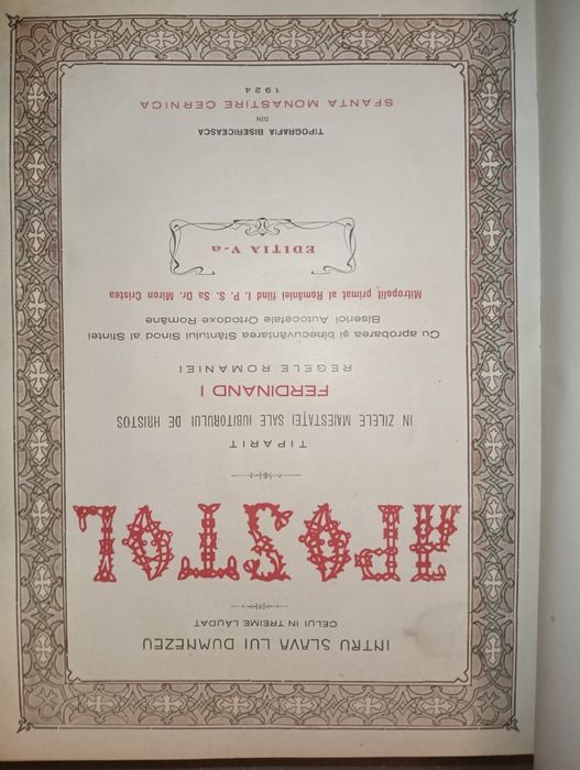 Apostol vechi Corneliu Zelea Codreanu