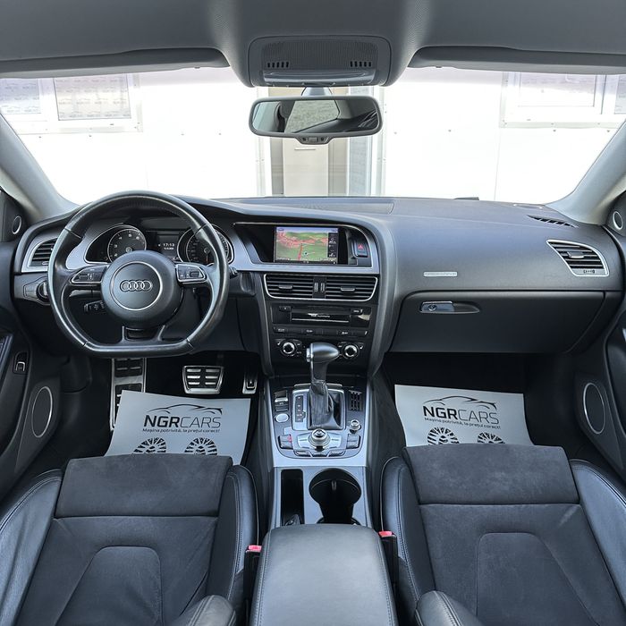 Audi A5 2.0 TFSI 2014 Quattro S-tronic S-Line 130.000KM Daytona Grau Perleffekt Euro 6 | RATE / TRANSPORT / NUMERE