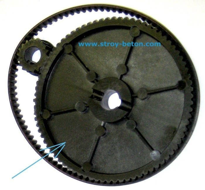 Аксессуары комплектующие запчасти на бетономешалки бетоносмесители