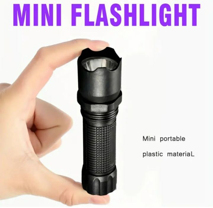 UV  УВ фенерче 395 nm, USB презареждаеми за проверка на пари евро