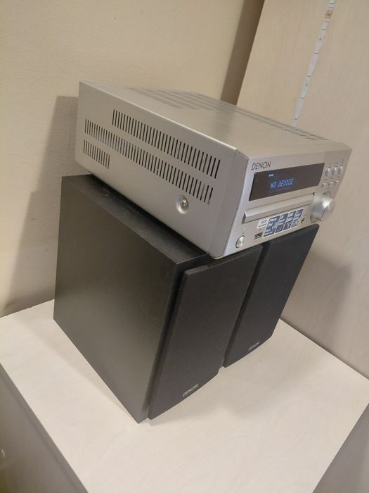 Set audio Denon cu amplificator si  boxe.