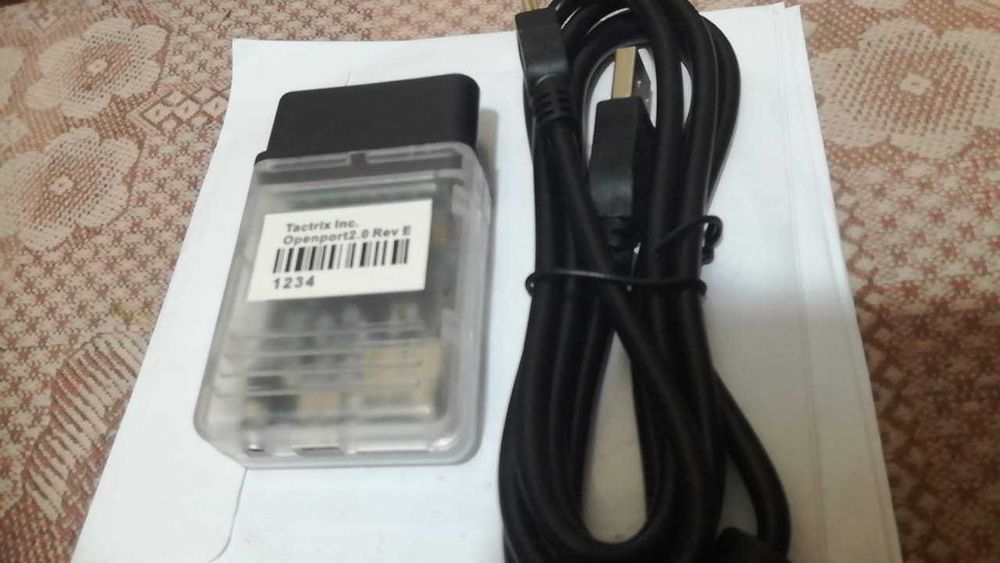 Кабель OBD2 адаптер новый в упаковке