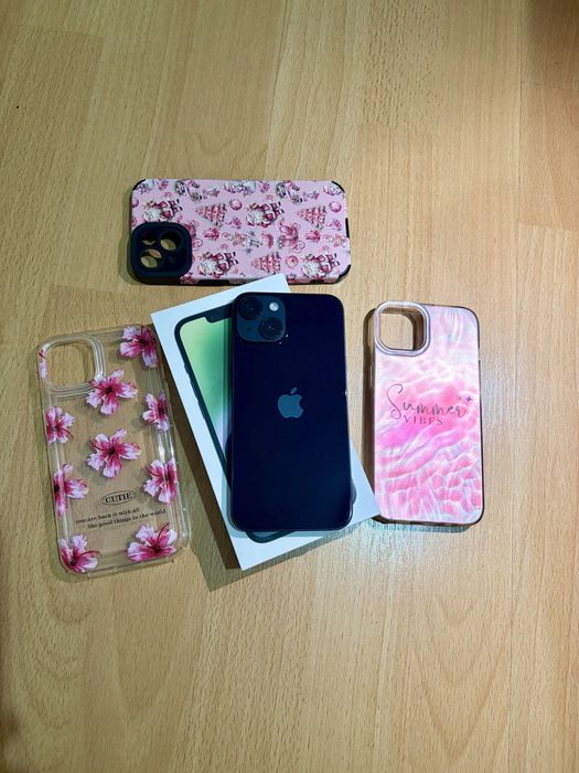 iPhone 14 Midnight , 5G 128 GB, Impecabil Ca Nou,Apple 16, 17 Pro