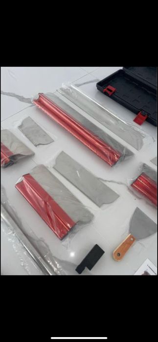 Set gletiere profesionale gletiera glet pompa glet gletuit lame gletie