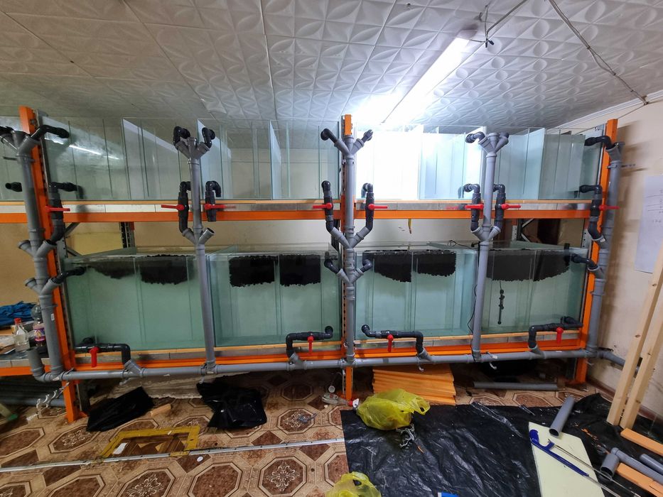 Аквариумы 400л с сампом