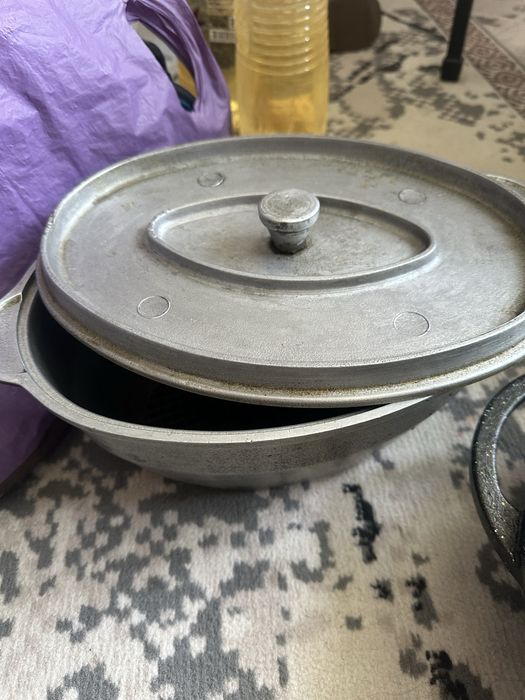 Чугунный казан 4 литра