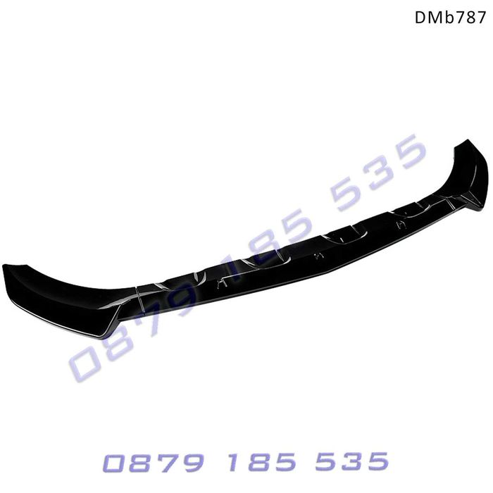 Черен лип спойлер предна броня Mercedes GLC X253 AMG мерцедес глц амг