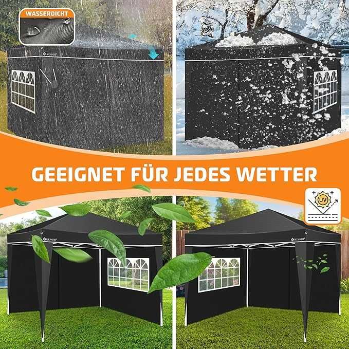 KESSER® 2X странична стена за павилион 3x3м